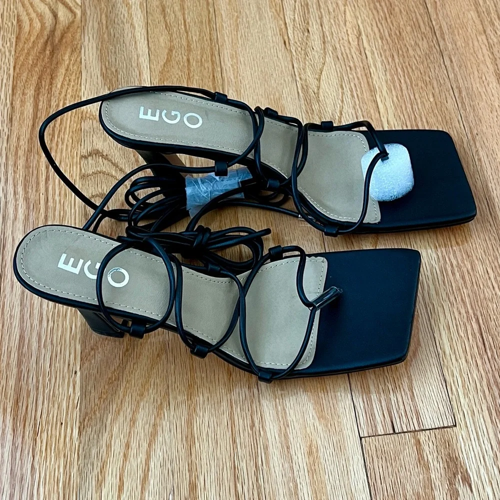 Ego black Heels Women’s size 6 - Picture 2 of 3